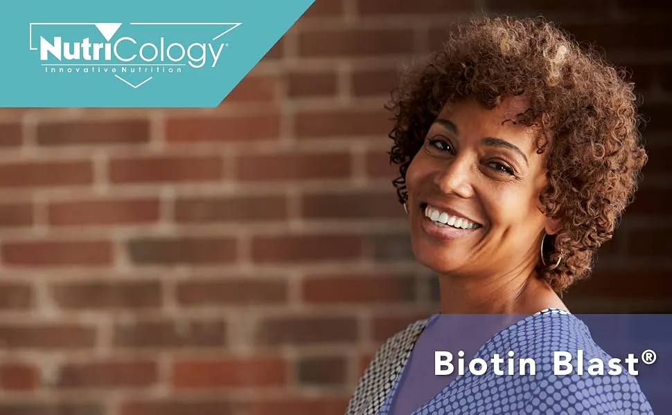 Nutricology Biotin Blast 90 Vegetarian Capsules - Nutricology 57090