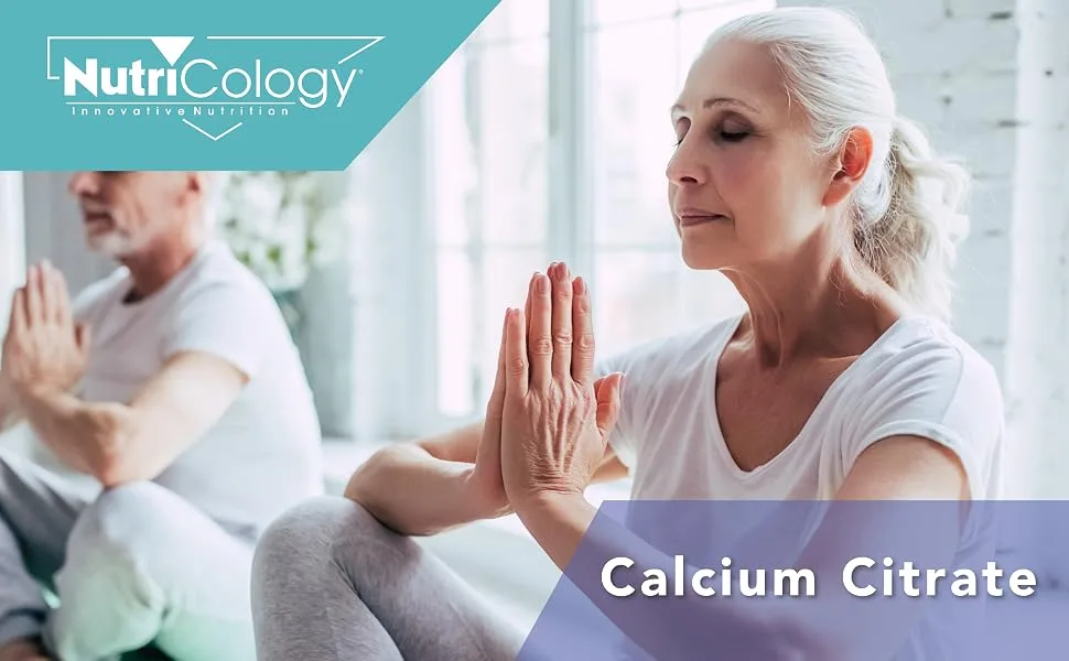 Nutricology Calcium Citrate 180 Vegetarian Capsules - Nutricology 50230