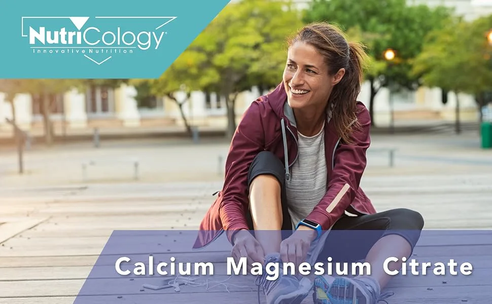 Nutricology Calcium Magnesium Citrate 100 Vegetarian Capsules - Nutricology 51980