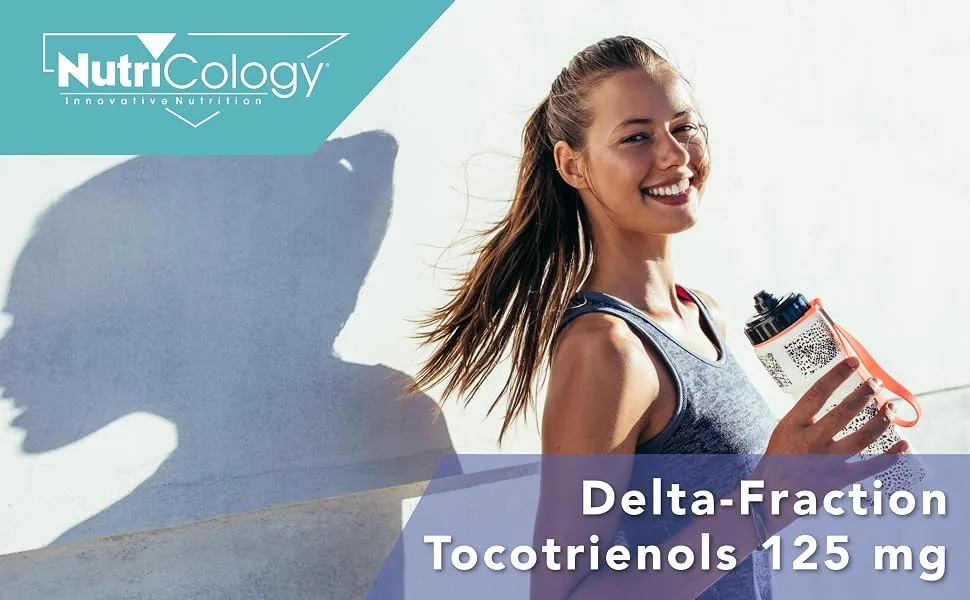 Nutricology Delta-Fraction Tocotrienols 125 mg 90 Softgels - Nutricology 56670