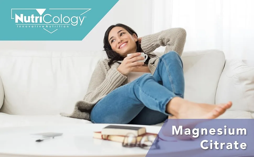 Nutricology Magnesium Citrate 90 Vegetarian Capsules - Nutricology 50240
