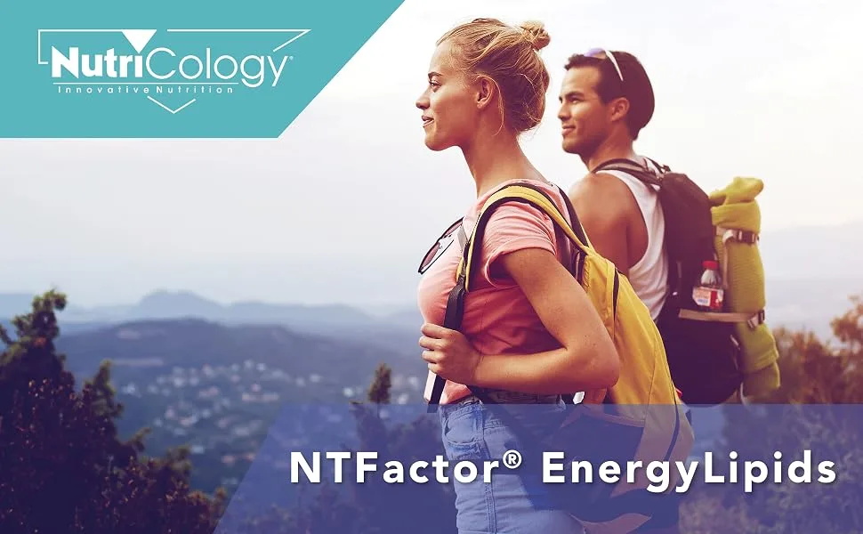Nutricology NTFactor EnergyLipids Chewables 60 Chewable Tablets - Nutricology 56760
