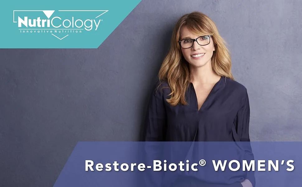 Nutricology Restore-Biotic Women's 25 Billion 60 Delayed-Release Vegetarian Capsules - Nutricology 57330