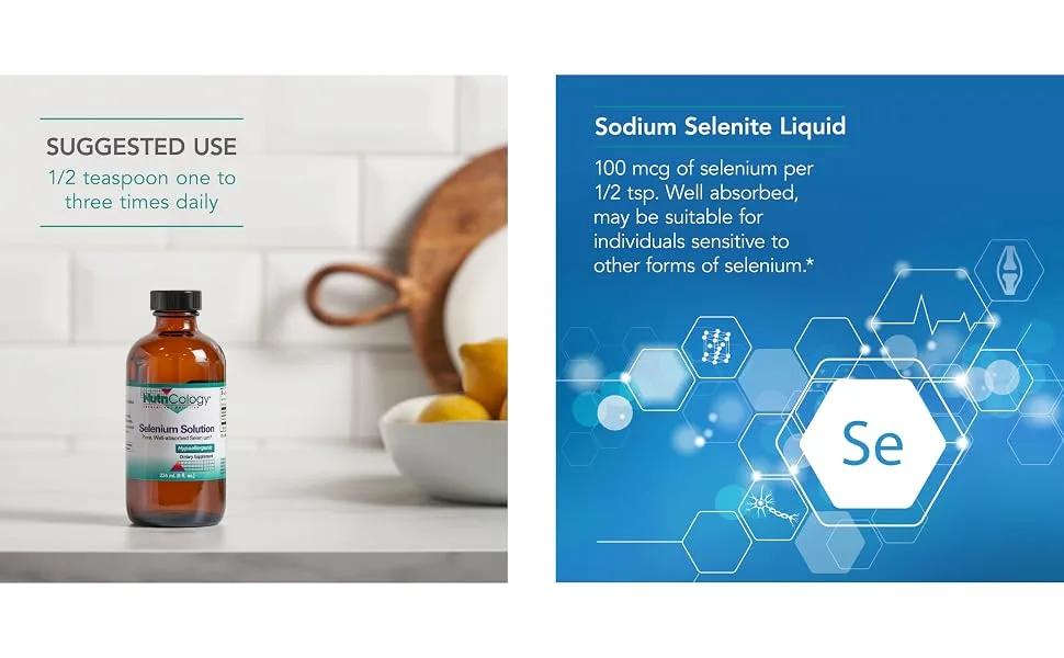 Nutricology Selenium Solution 8 fl oz (236 ml) - nutricology 50120