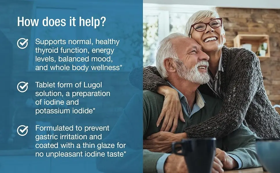 Optimox Iodoral IOD 50 High Potency Iodine/Potassium Iodide - 90 Tablets - How does Iodoral help