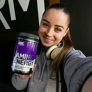 Optimum Nutrition ESSENTIAL AMIN.O. ENERGY Juicy Strawberry Burst 9.5 oz (270 g) - grape concord