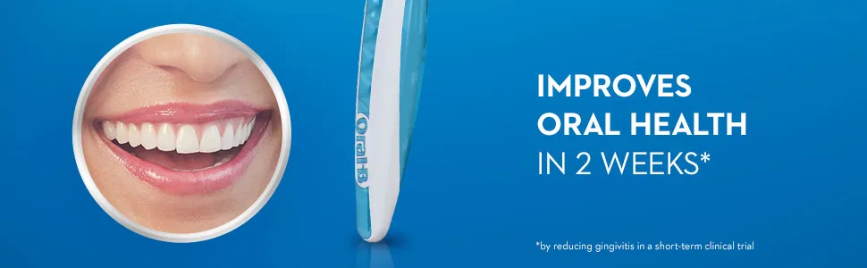 Oral-B Pro-Flex Toothbrush Soft 2 Toothbrushes - Improves oral health in 2 weeks