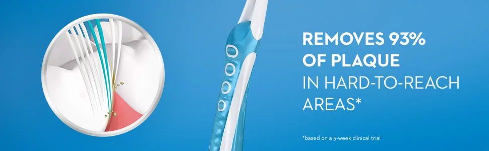 Oral-B Pro-Flex Toothbrush Soft 2 Toothbrushes - Removes plaque