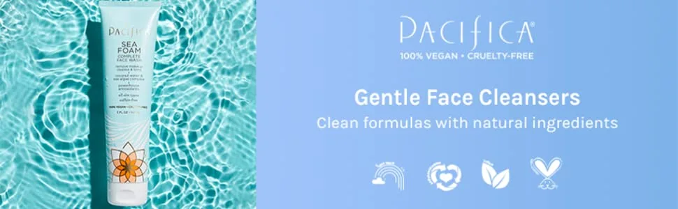 Pacifica Kale Detox Deep Cleansing Face Wash 5 fl oz (147 ml) - Pacifica gentle face cleansers