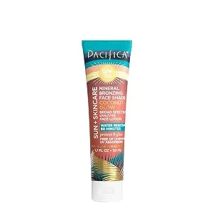 Pacifica Sun + Skincare Mineral Bronzing Face Shade SPF 30 Coconut Glow 1.7 fl oz (50 ml) - product information 2