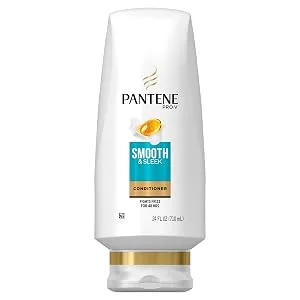 Pantene Pro-V Smooth & Sleek Conditioner 12 fl oz (355 ml) - pantene smooth and sleek collection conditioner conditioning smoothing argan oil shine nourish hair