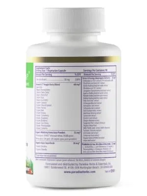 Paradise Herbs Earth's Blend Zinc Picolinate 90 Vegetarian Capsules - Zinc