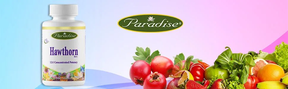 Paradise Herbs Hawthorn Berry 60 Vegetarian Capsules - product information 1