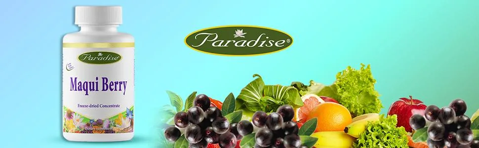 Paradise Herbs Maqui Berry 60 Vegetarian Capsules - product information 1