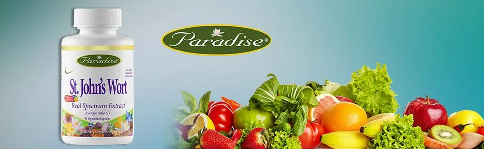 Paradise Herbs St. John's Wort 90 Vegetarian Capsules - product information 1