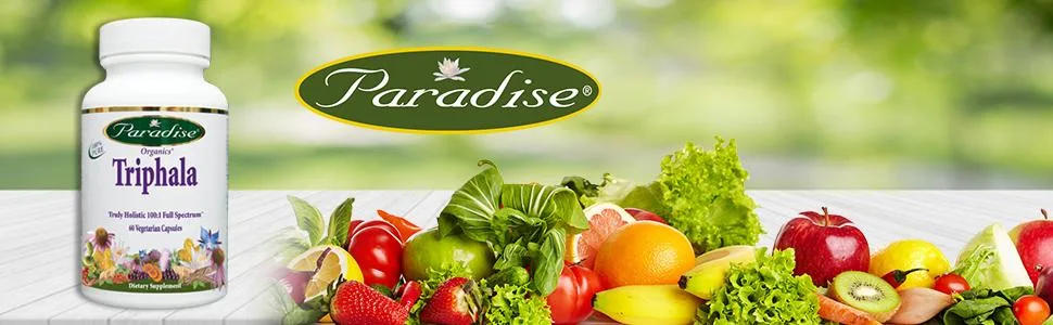 Paradise Herbs Triphala 60 Vegetarian Capsule - product information 1