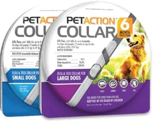 PetAction Plus For Cats 3 Doses - 0.017 fl oz Each - PetAction Collar