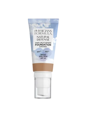 Physicians Formula Natural Defense Foundation SPF 30 Light to Medium 1 fl oz (30 ml) - unspecified