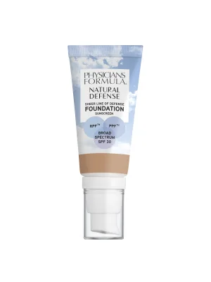 Physicians Formula Natural Defense Foundation SPF 30 Light 1 fl oz (30 ml) - unspecified