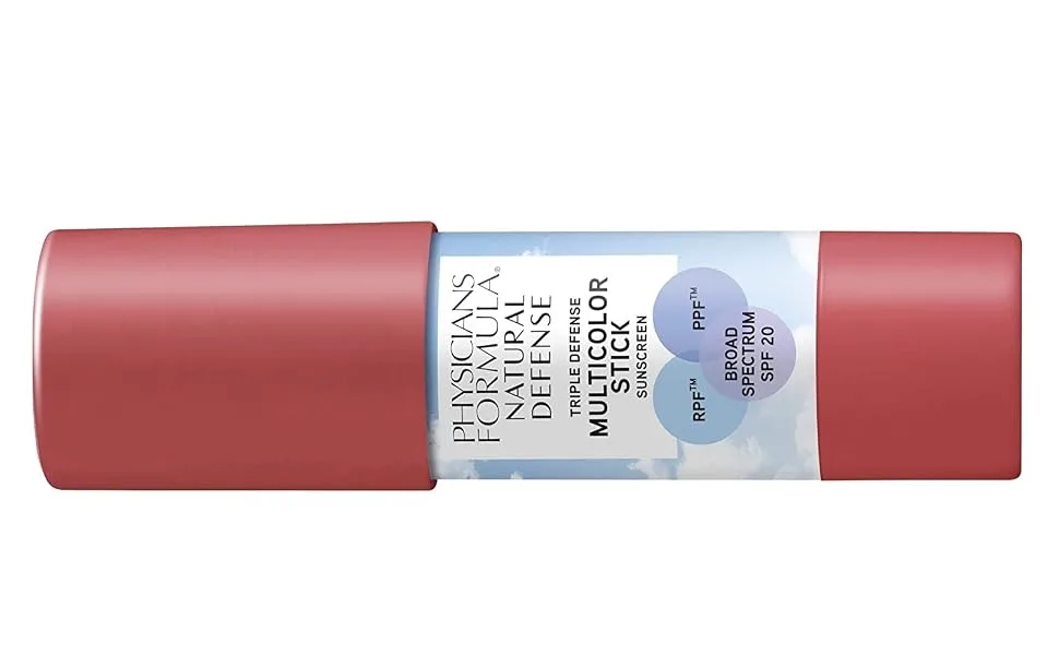 Physicians Formula Natural Defense Multicolor Stick SPF 20 Natural Rose 0.26 oz (7.4 g) - product information 2