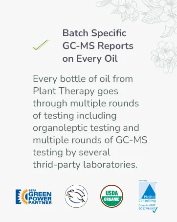 Plant Therapy KidSafe 100% Pure Essential Oils Tummy All Better 1 fl oz (30 ml) - GC-MS, Batch-specific, third-party, testing, Tested