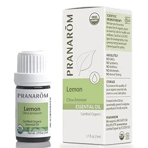 Pranarom Essential Oil  Lemon .17 fl oz (5 ml) - lemon