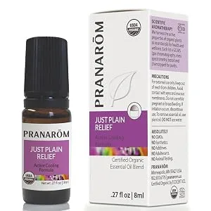 Pranarom Essential Oil Just Plain Relief .27 fl oz (8 ml) - peace