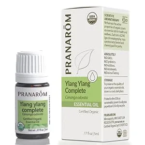 Pranarom Essential Oil Ylang Ylang Complete .17 fl oz (5 ml) - product information 3