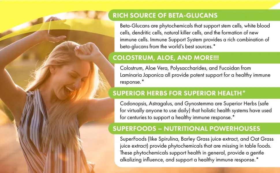 Pure Essence Immune Support System 60 Tablets - carbonate malic manganese natural lemon lime raspberry potassium bicarbonate stevia leaf carotene