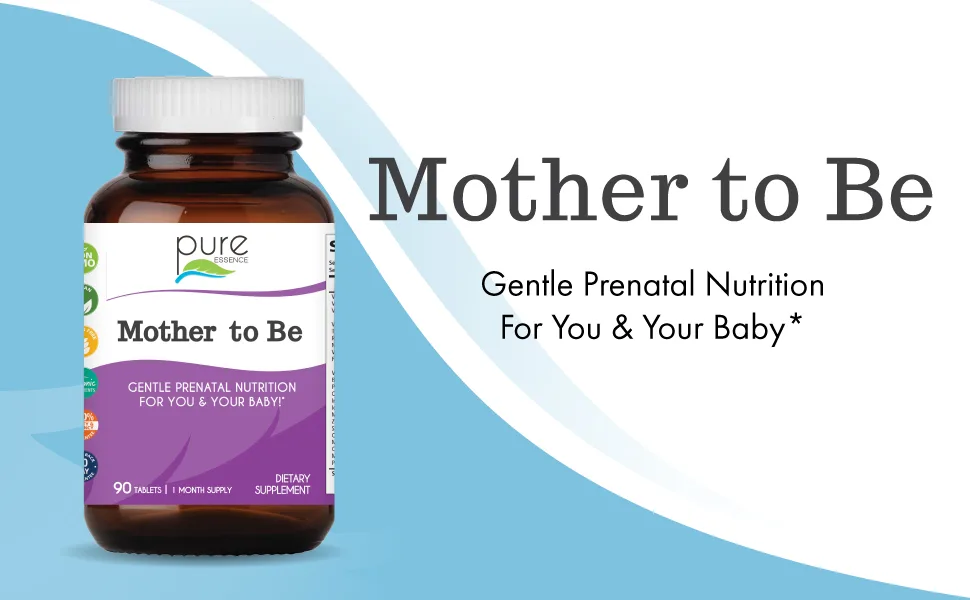 Pure Essence Mother To Be 90 Tablets - gentle prenatal nutrition