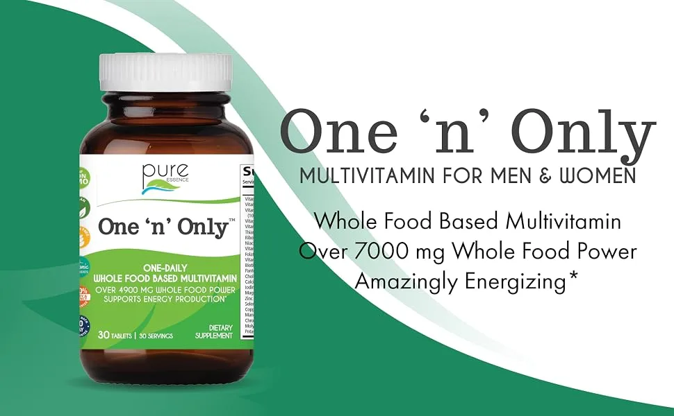 Pure Essence One 'n' Only 60 Tablets - product information 2