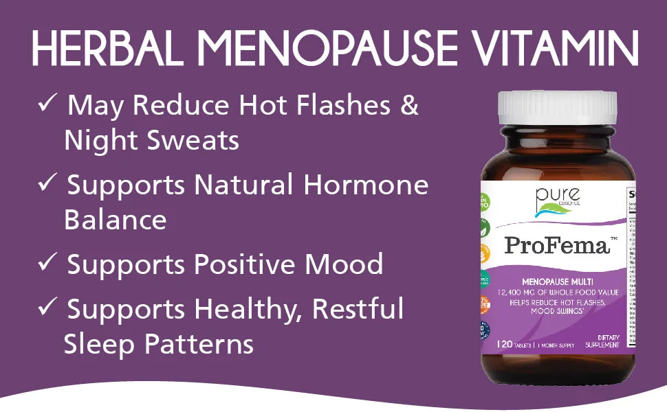 Pure Essence ProFema 120 Tablets - Menopause Relief