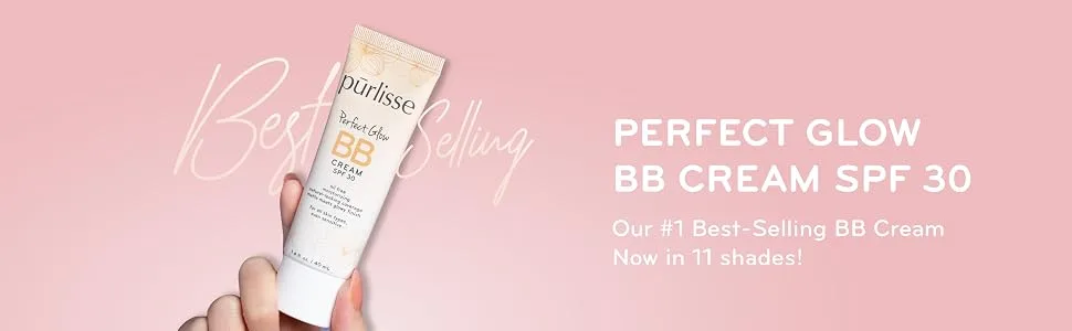 Purlisse Perfect Glow BB Cream SPF 30 Medium 1.4 fl oz (40 ml) - Perfect Glow BB Cream SPF 30