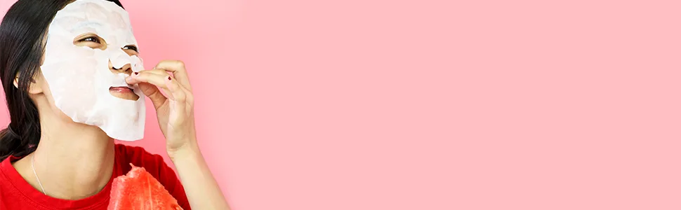 Purlisse Watermelon Energizing Sheet Mask 6 Sheets .074 oz (21 g) Each - product