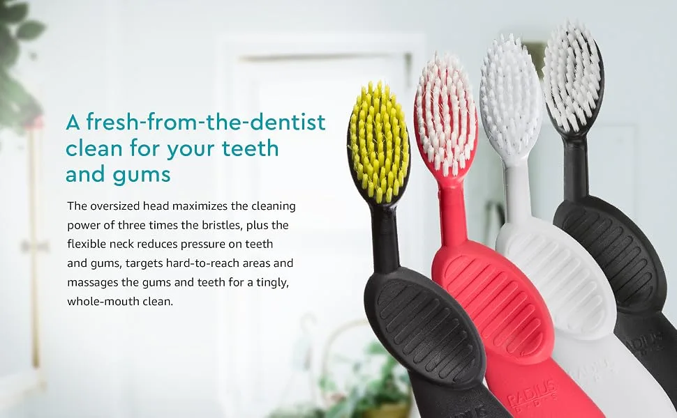 RADIUS Flex Brush Soft Right Hand Pink 1 Toothbrush - Flex Brush-2