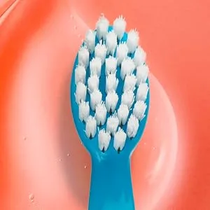 RADIUS Totz Plus Brush 3 Years + Extra Soft Blue Yellow 1 Toothbrush - Brush Head