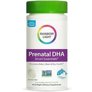 Rainbow Light Prenatal DHA Omega-3 60 Softgels - product information 1