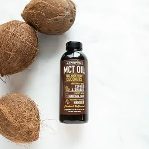 RAPIDFIRE MCT Oil Unflavored 16 oz (473 ml) - mct oil