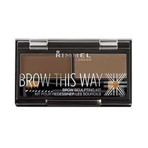 Rimmel London Brow This Way Brow Sculpting Kit 001 Blonde 1 Kit - Brow This Way Eyebrow Sculpting Kit