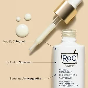 RoC Retinol Correxion Line Smoothing Night Serum Capsules 30 Biodegradable Capsules - Ingredients