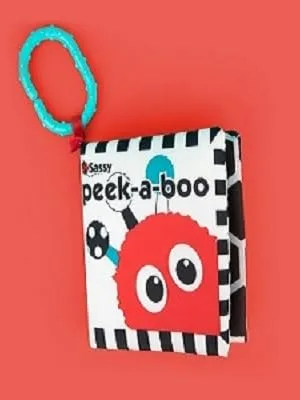 Sassy Inspire The Senses Peek-A-Boo Activity Book 0+ Months 1 Count - Sassy Look Book