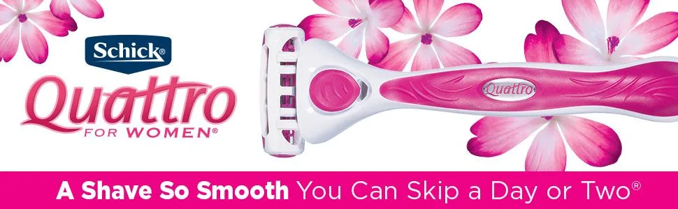 Schick Quattro For Women  6 Refills - product information 1