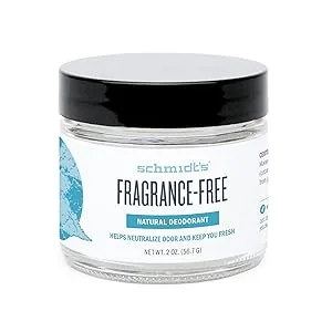 Schmidt's Natural Deodorant Jar Fragrance-Free 2 oz (56.7 g) - Schmidt