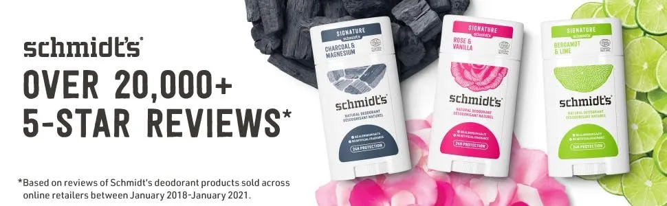 Schmidt's Natural Deodorant Patchouli + Hops 3.25 oz (92 g) - Schmidt