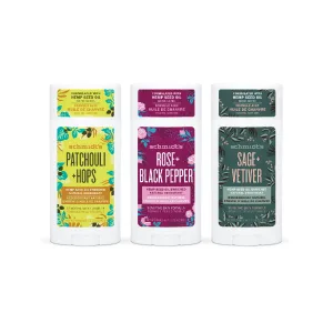 Schmidt's Natural Deodorant Sensitive Skin Formula Rose + Black Pepper 3.25 oz (92 g) - Hemp Collection