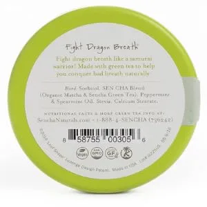 Sencha Naturals Green Tea Mints Moroccan Mint 1.2 oz (35 g) - product information 5
