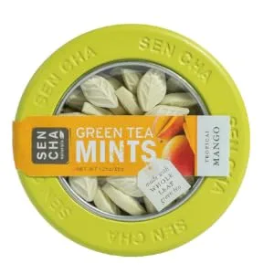 Sencha Naturals Green Tea Mints Tropical Mango 1.2 oz (35 g) - product information 2