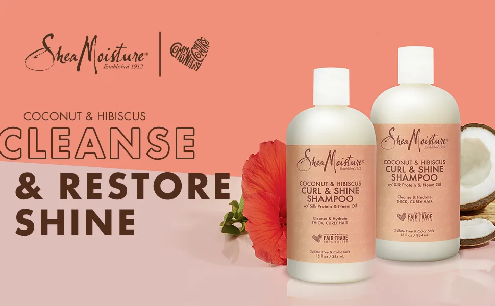 SheaMoisture Curl Enhancing Smoothie Coconut & Hibiscus 12 oz (340 g) - curl and shine