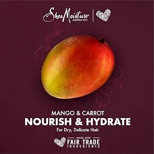 SheaMoisture Kids Extra-Nourishing Conditioner Mango & Carrot 8 fl oz (237 ml) - product information 7