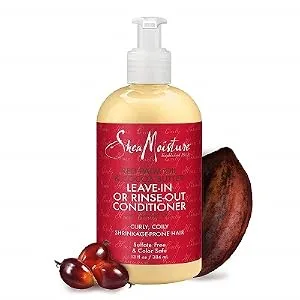 SheaMoisture Leave-In Or Rinse-Out Conditioner Red Palm Oil & Cocoa Butter 13 fl oz (384 ml) - product information 1